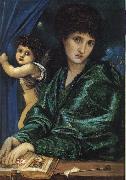 Burne-Jones, Sir Edward Coley Portrait of Maria Zambaco china oil painting reproduction